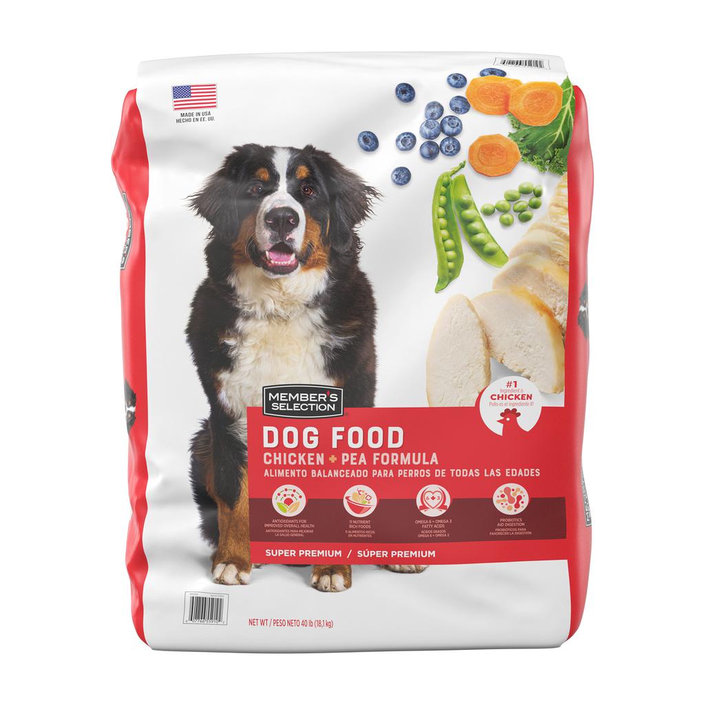 Member's Selection Dog Food for All Life Stages Chicken & Pea Flavor 18.1 kg / 40 lb