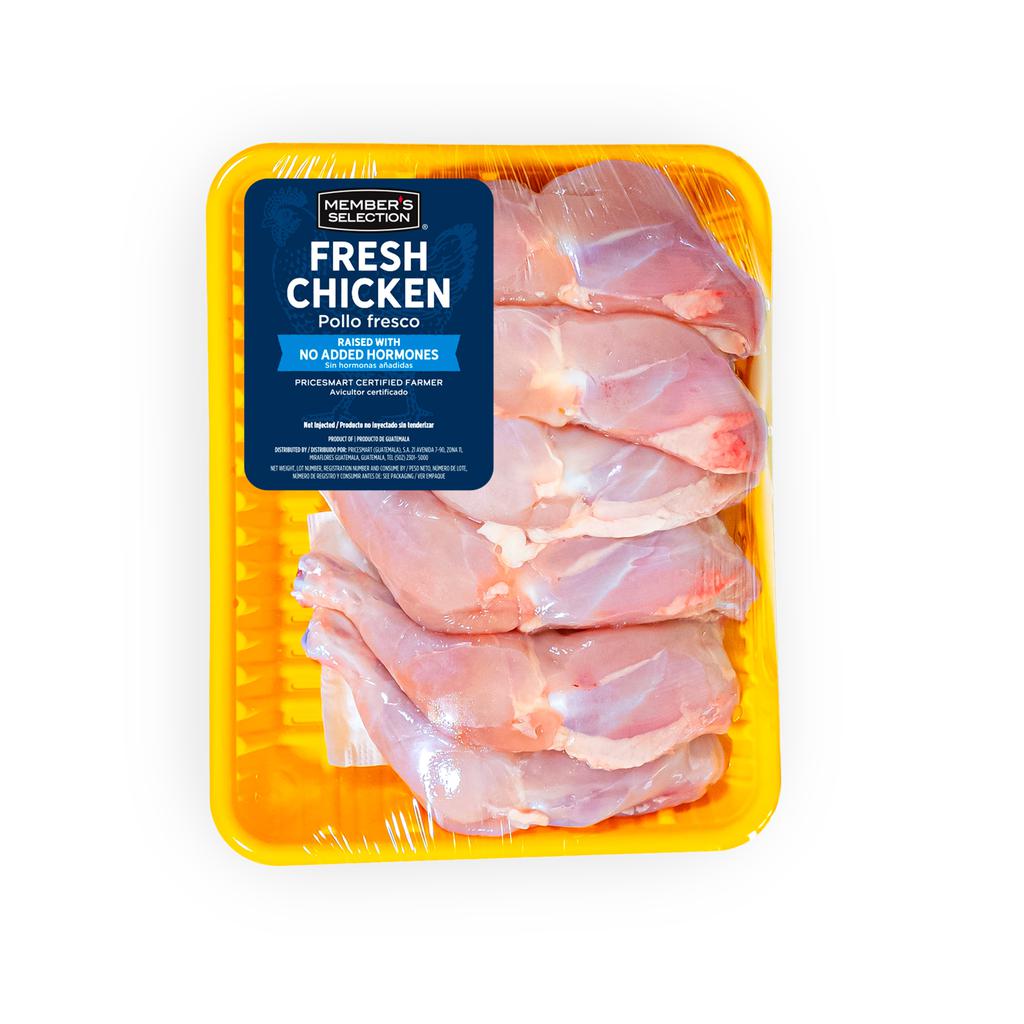 Member's Selection Fresh Chicken Leg Quarters Skinless Tray