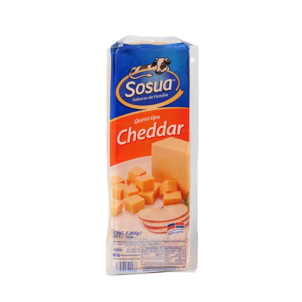 Sosua Queso Cheddar Barra