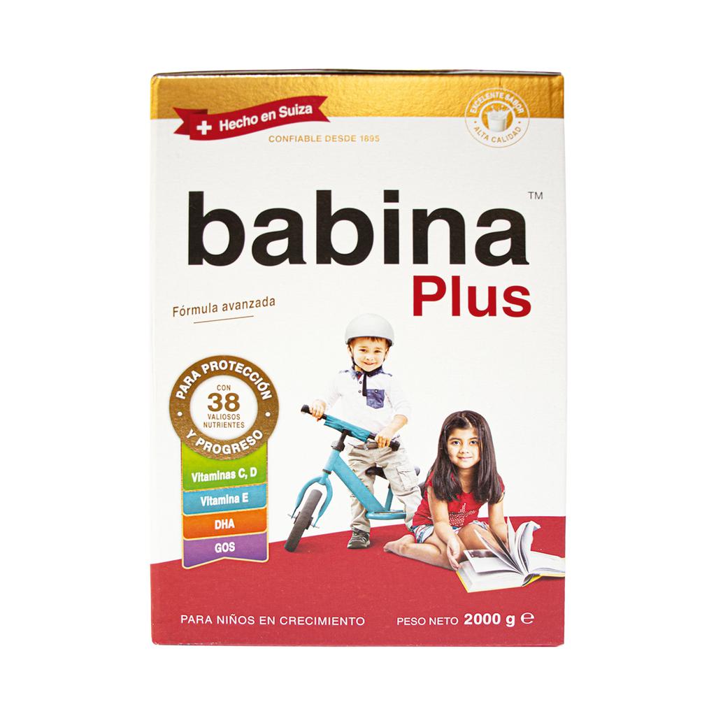 Babina Plus Leche en Polvo 4 Unidades / 500 g