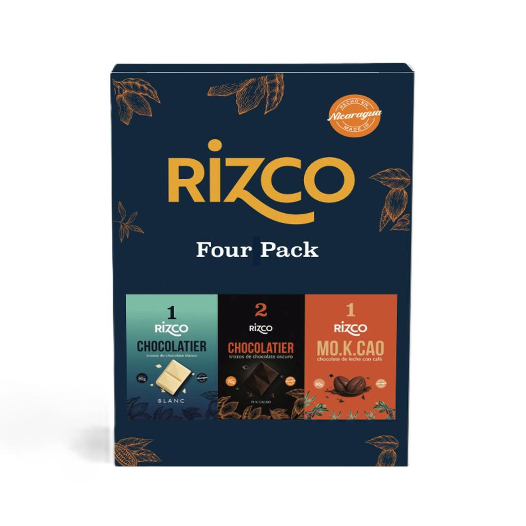 Rizco Assorted Chocolates 4 Units / 80 g