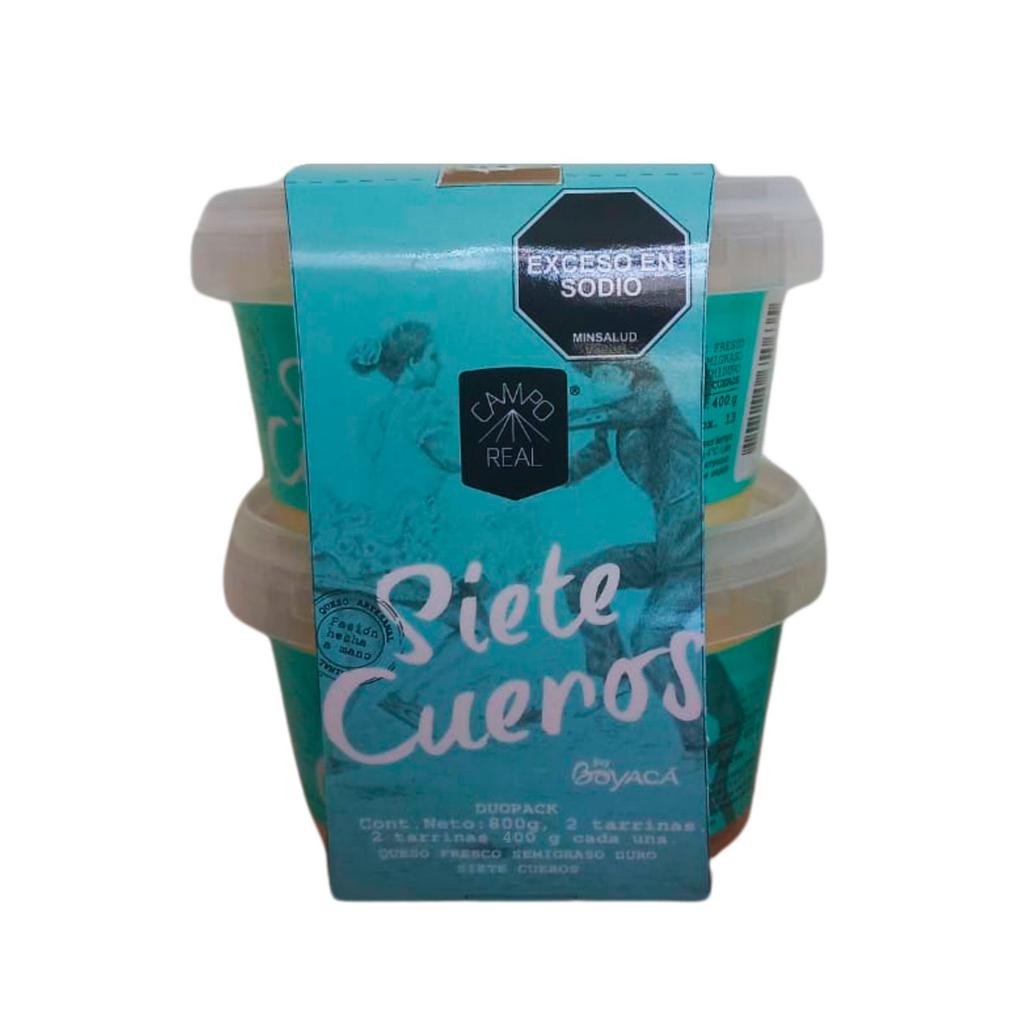 Campo Real Queso Siete Cueros 2 Unidades / 400 g / 14.1 oz