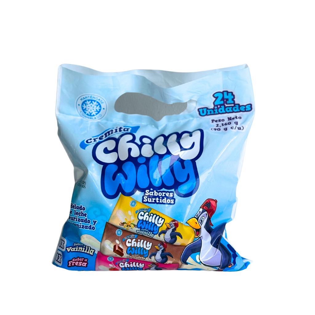 Chilly Willy Ice Cream Sticks 24 Units / 90 g / 3.1 oz