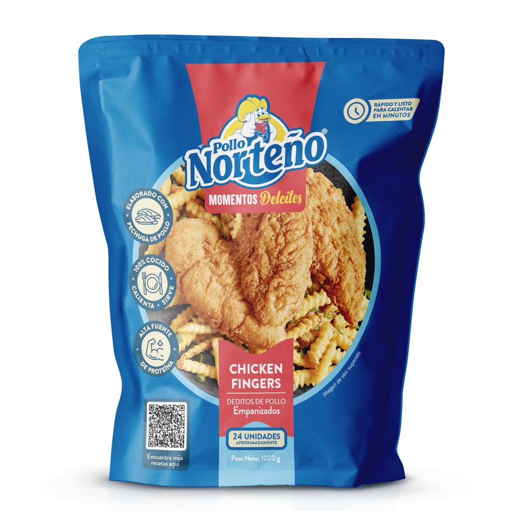 Pollo Norteño Deditos de Pollo 907 g / 2.2 lb