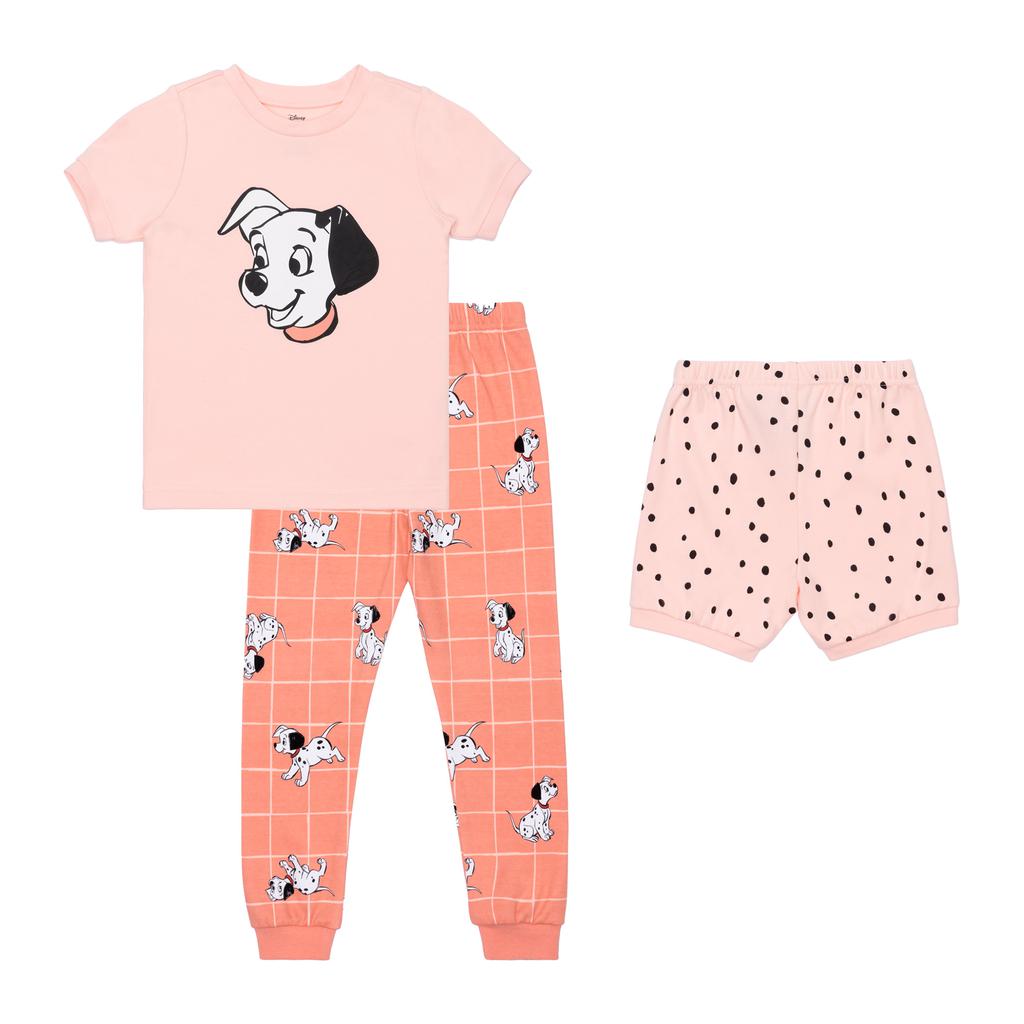 Disney Set Pijama para Niñas 3 Piezas