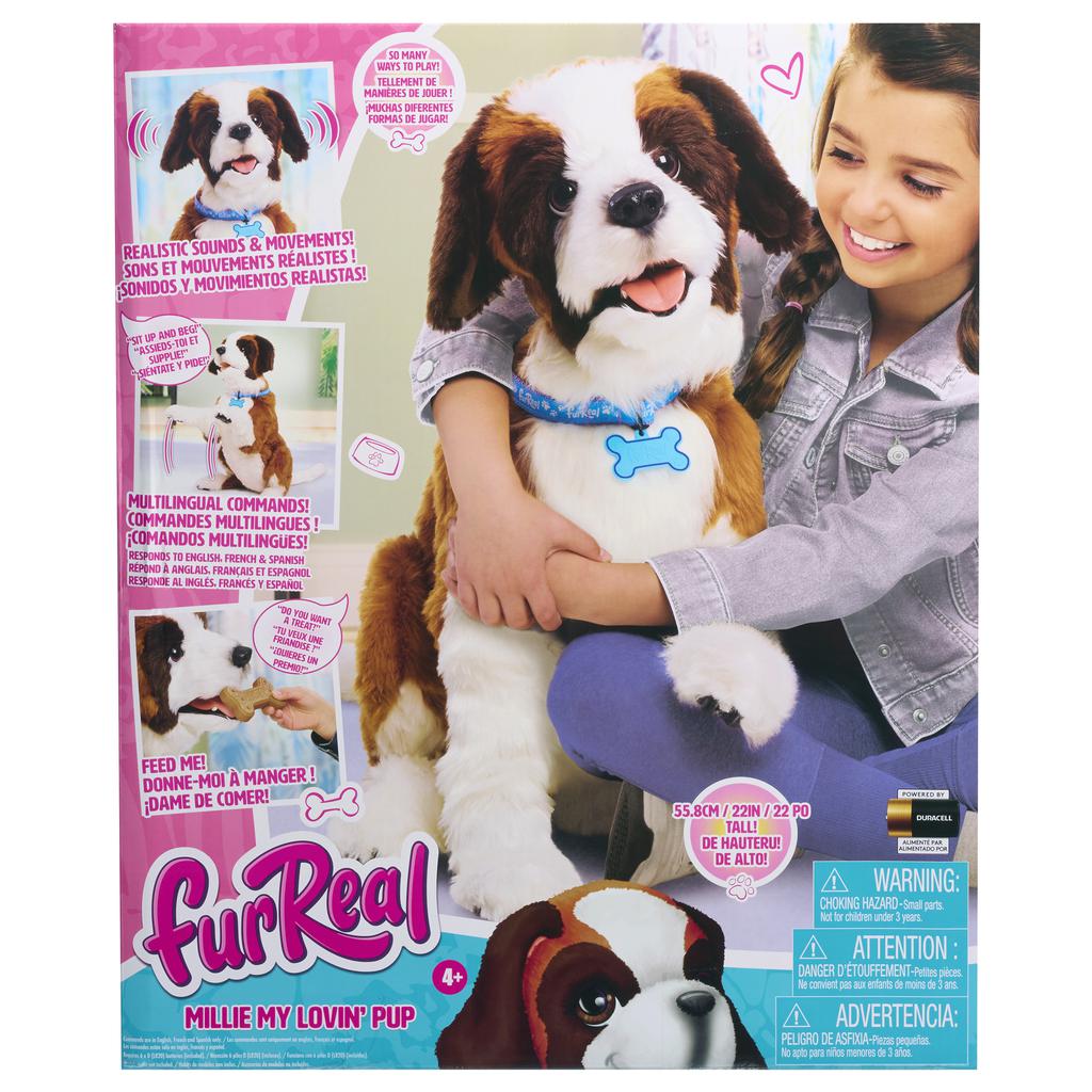 FurReal Millie My Lovin' Pup Plush Pet 57.15 cm / 22.5" 