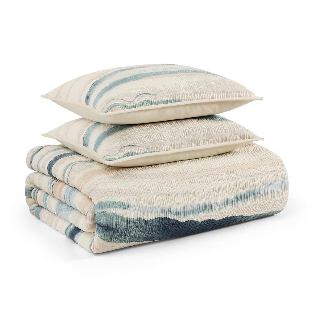 Casual Living Queen Quilt Set 3 Pieces