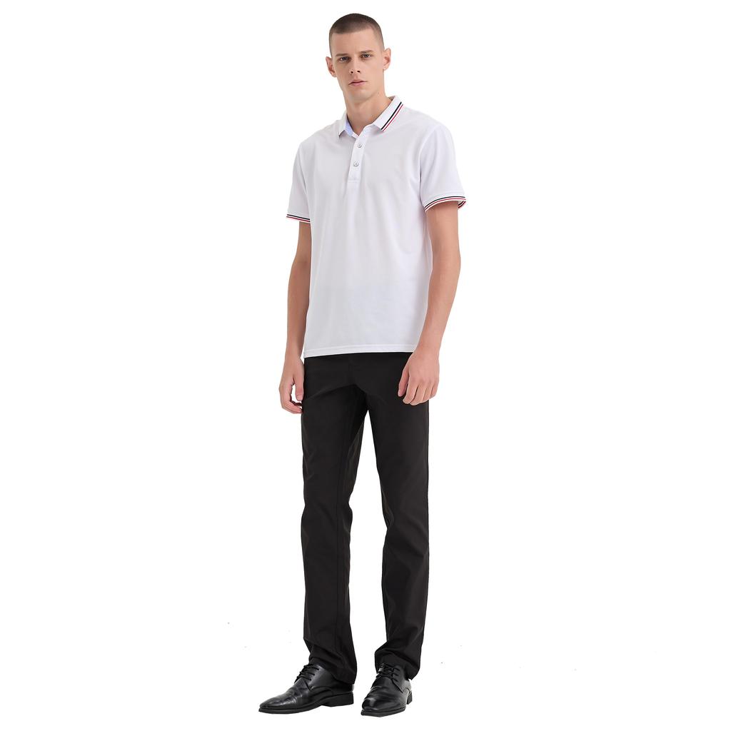 Hawke and Co Black Pants in Polyester Fabric for Men