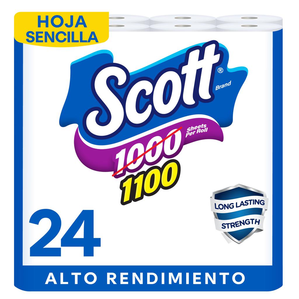 Scott Papel Higiénico 24 Unidades / 1 100 Hojas