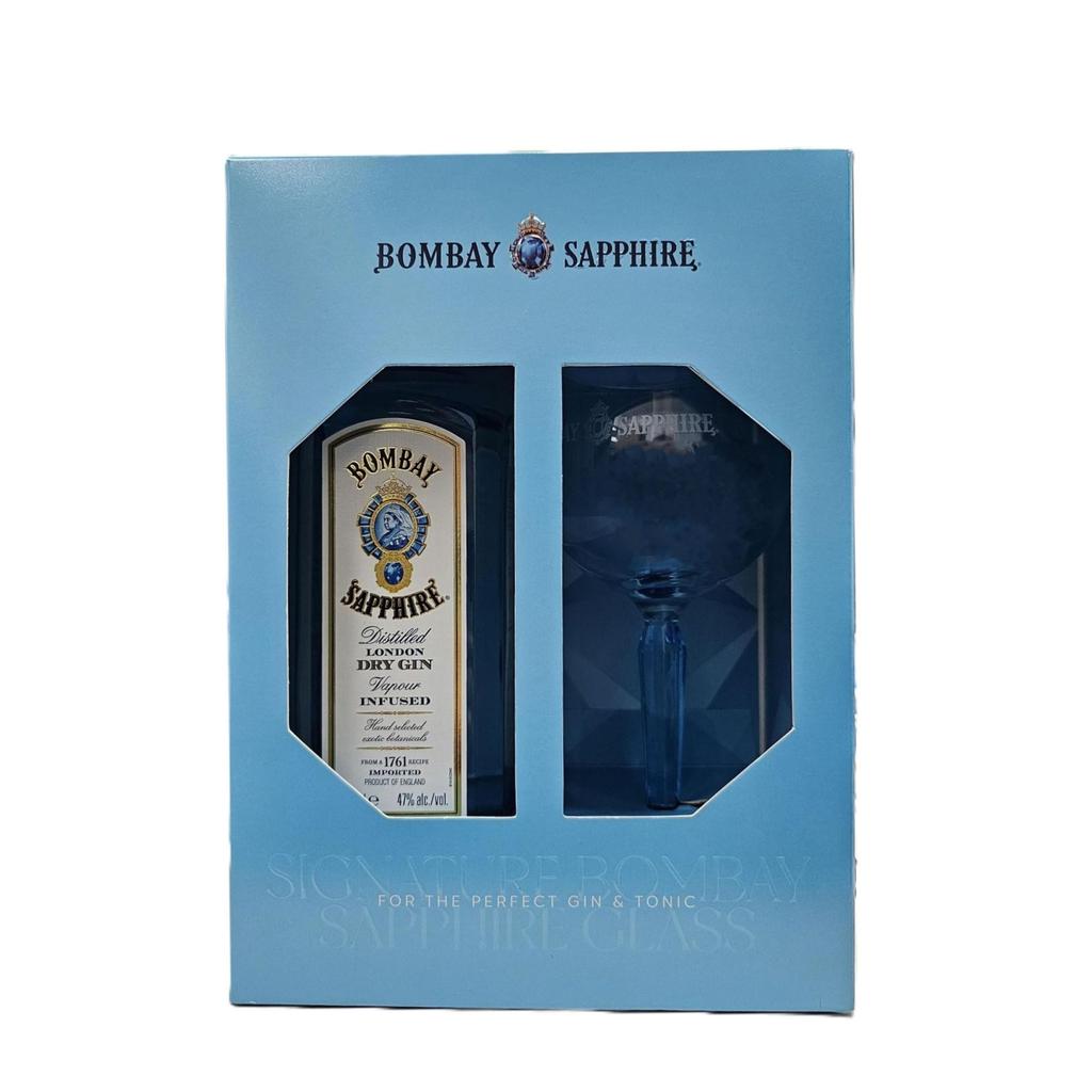 Bombay Estuche de Regalo Bombay Gin 750 mL + 1 Copa