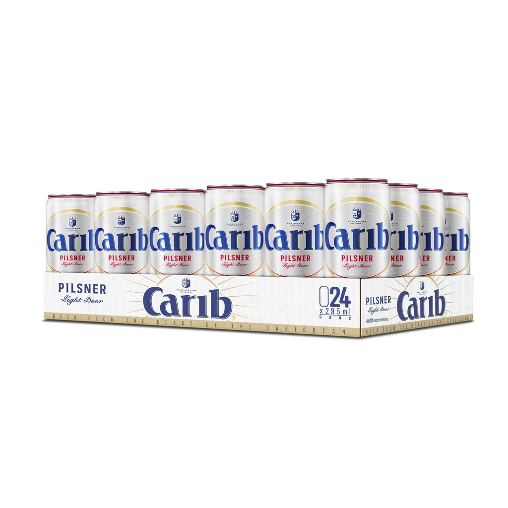 Carib Pilsner Cans 24 Units