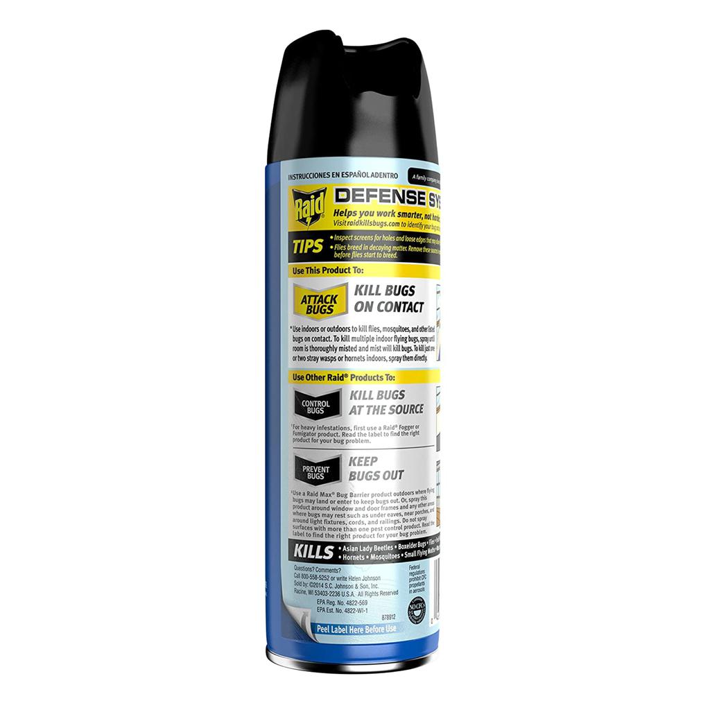 Raid Repelente Contra Insectos 3 Unidades / 425 g / 15 oz Control