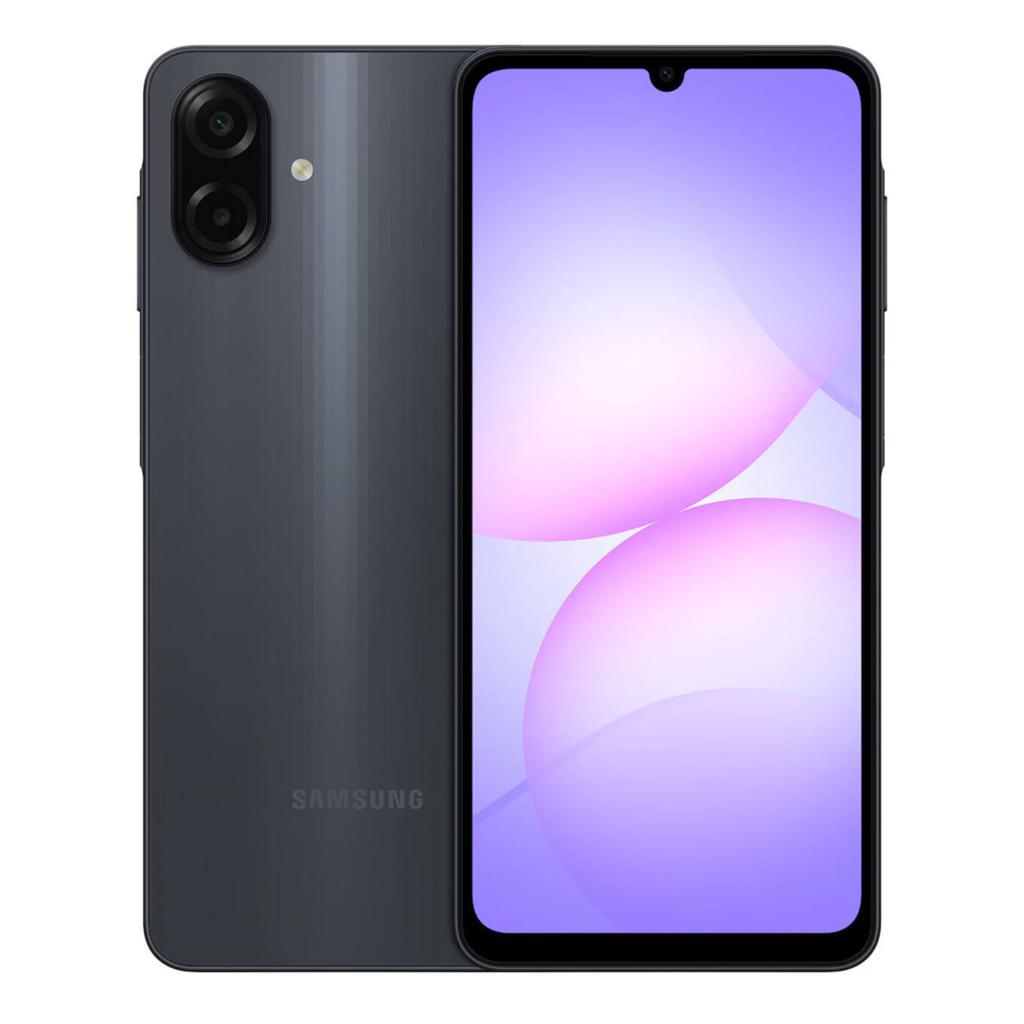 Samsung A07 Celular Negro RAM 4 Gigabytes / Almacenamiento 128 Gigabytes 