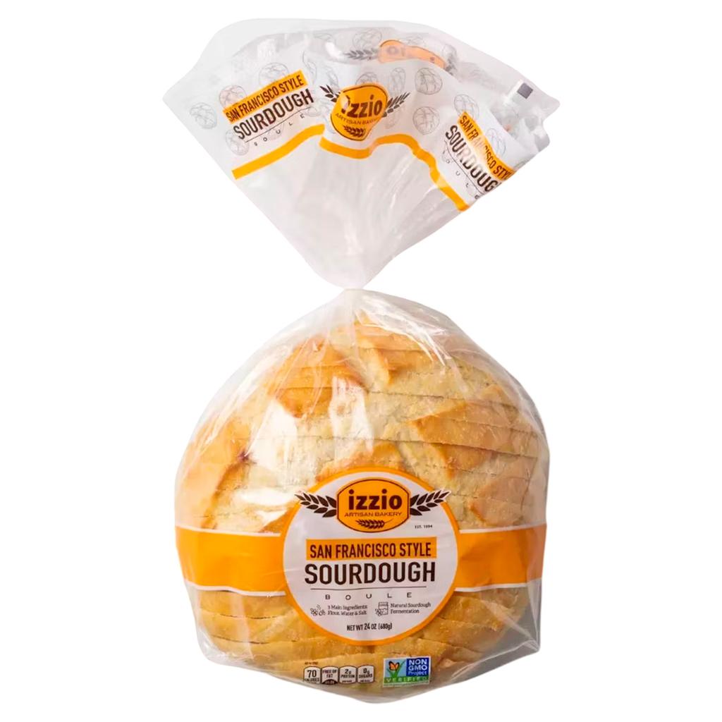 Izzio Artisan Naturally Fermented Sourdough Bread Sliced