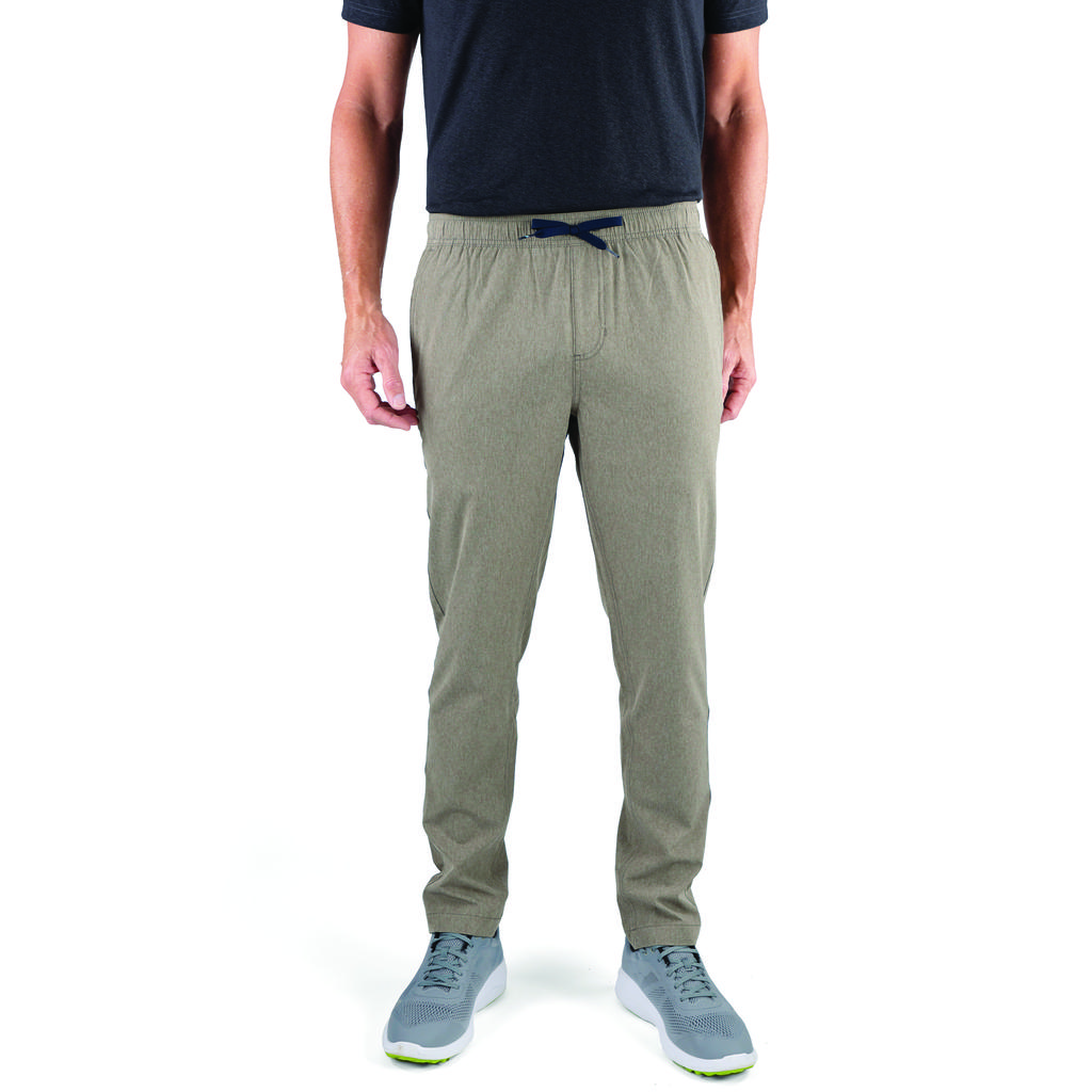 Tailor Vintage Men's Jogger-Style Pants with Elastic Waistband