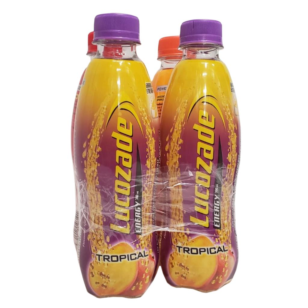 Lucozade Energy Drink Assorted 4 Units / 360 ml / 12 oz