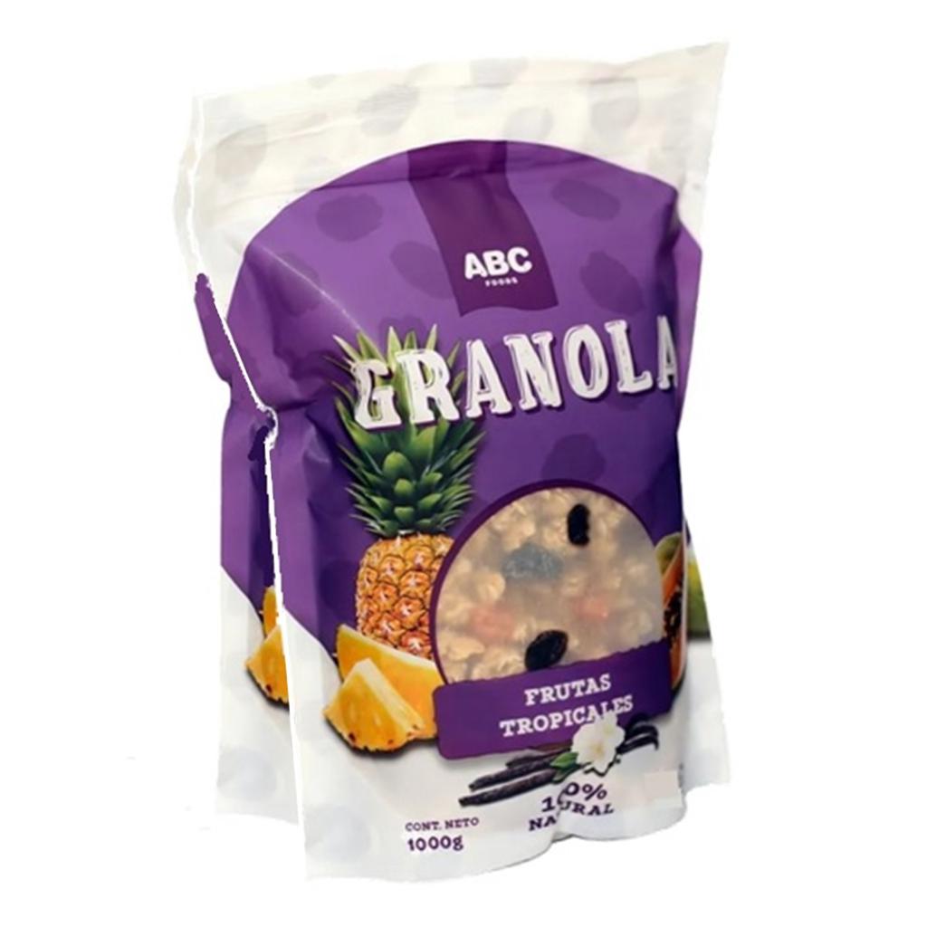 ABC Foods Granola Frutas Tropicales 2 Unidades / 1 kg