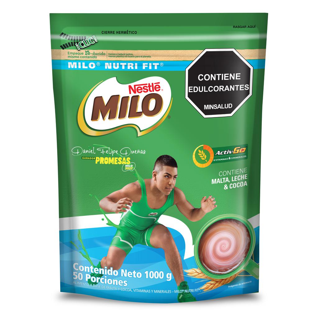 Milo Bebida en Polvo Sabor a Chocolate 1 kg Mezclas en polvo