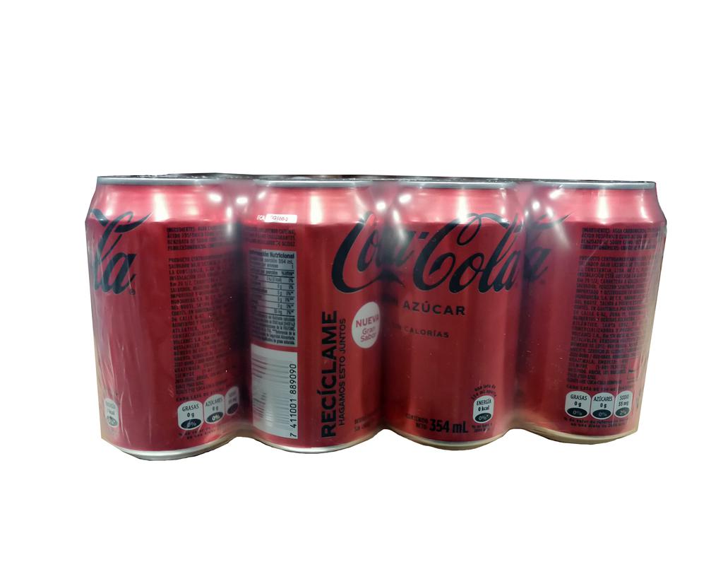 Coca Cola Zero 12 Unidades / 355 mL / 12 oz