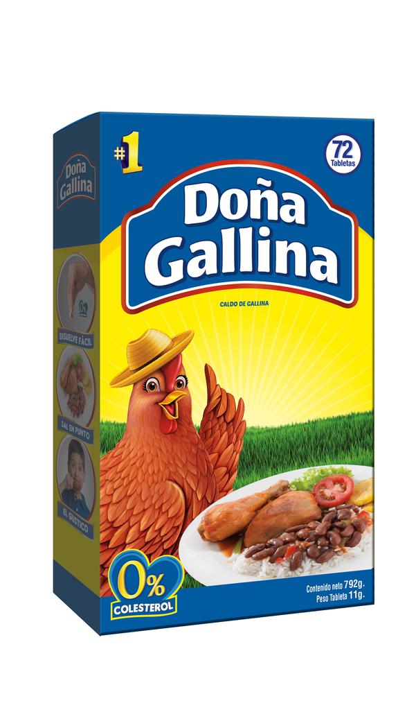 Doña Gallina Caldo de Gallina72 UND