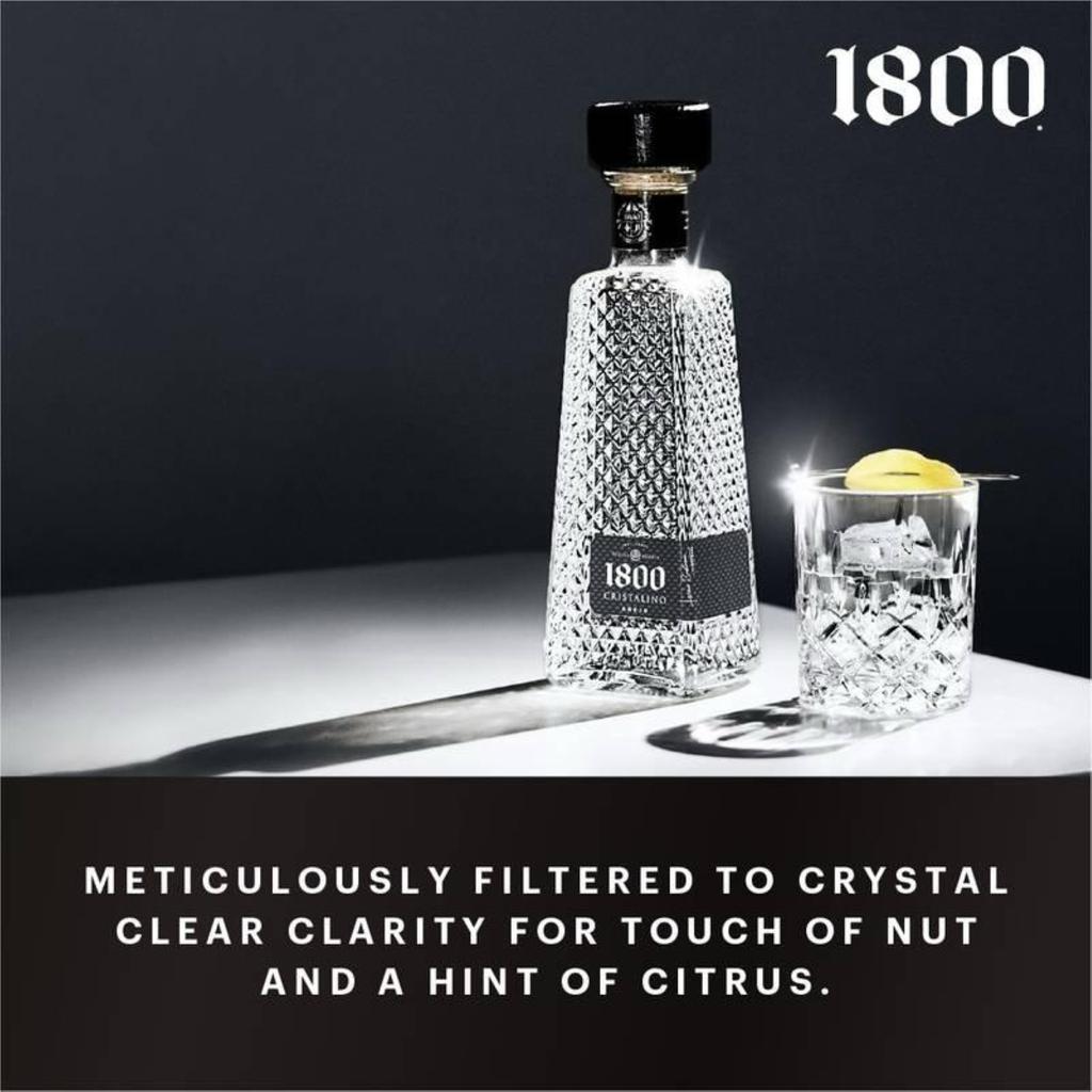 1800 Cristalino Aged Tequila 700 mL Tequila | PriceSmart | Costa Rica