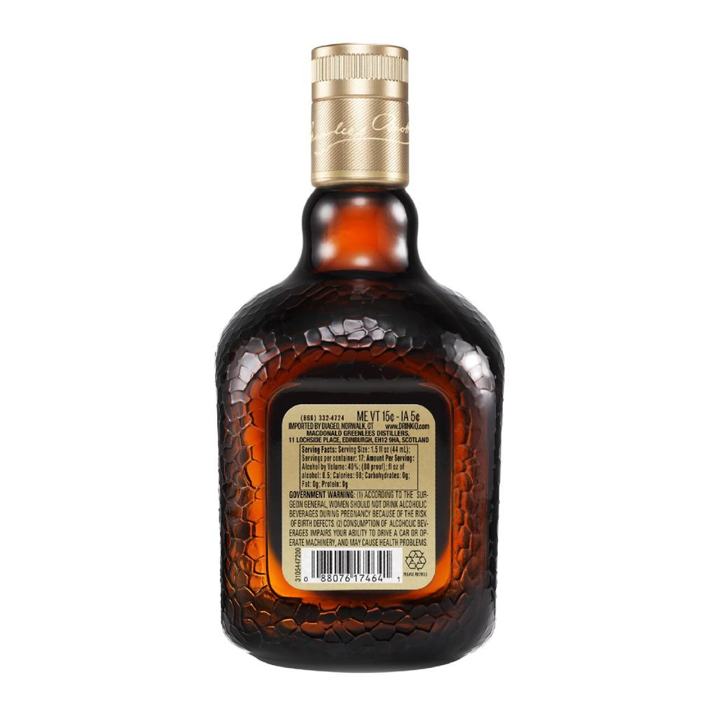 Grand Old Parr Whisky 12 Years 750 mL Whiskey | PriceSmart