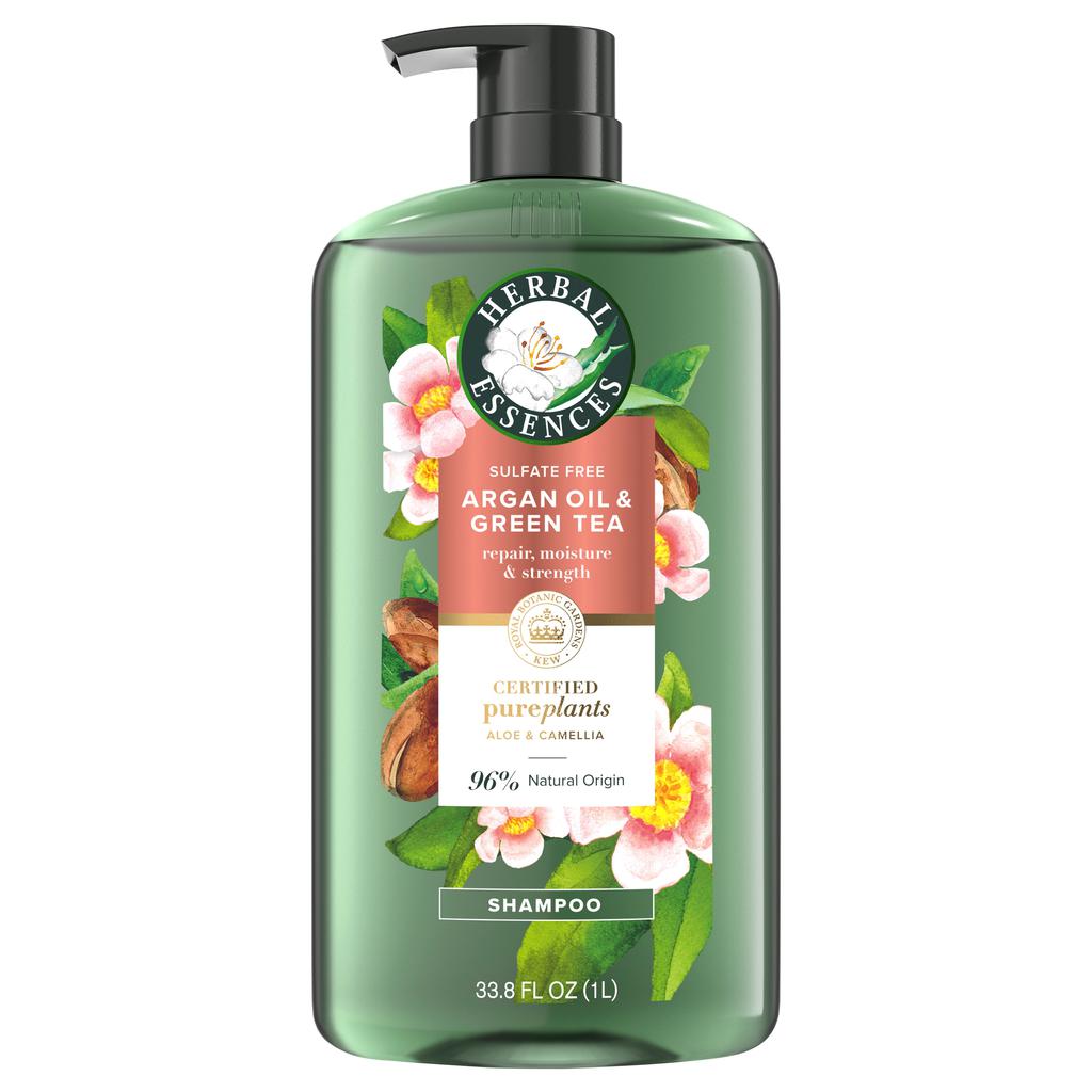 Herbal Essences Shampoo con Aceite de Argán y Té Verde1 LT