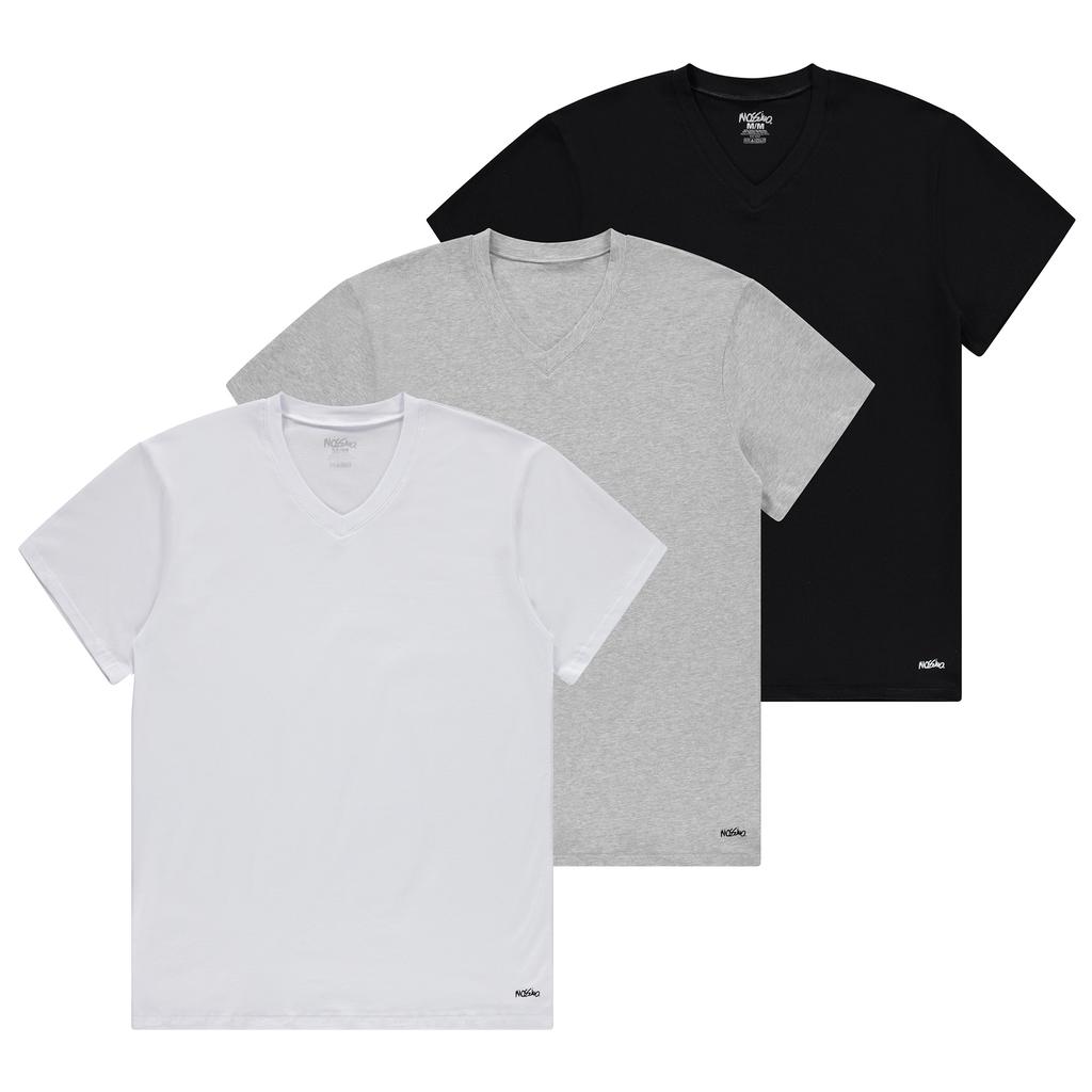 Mossimo Ultra-Soft and Stretch Cotton T-Shirts for Men 3 Pieces