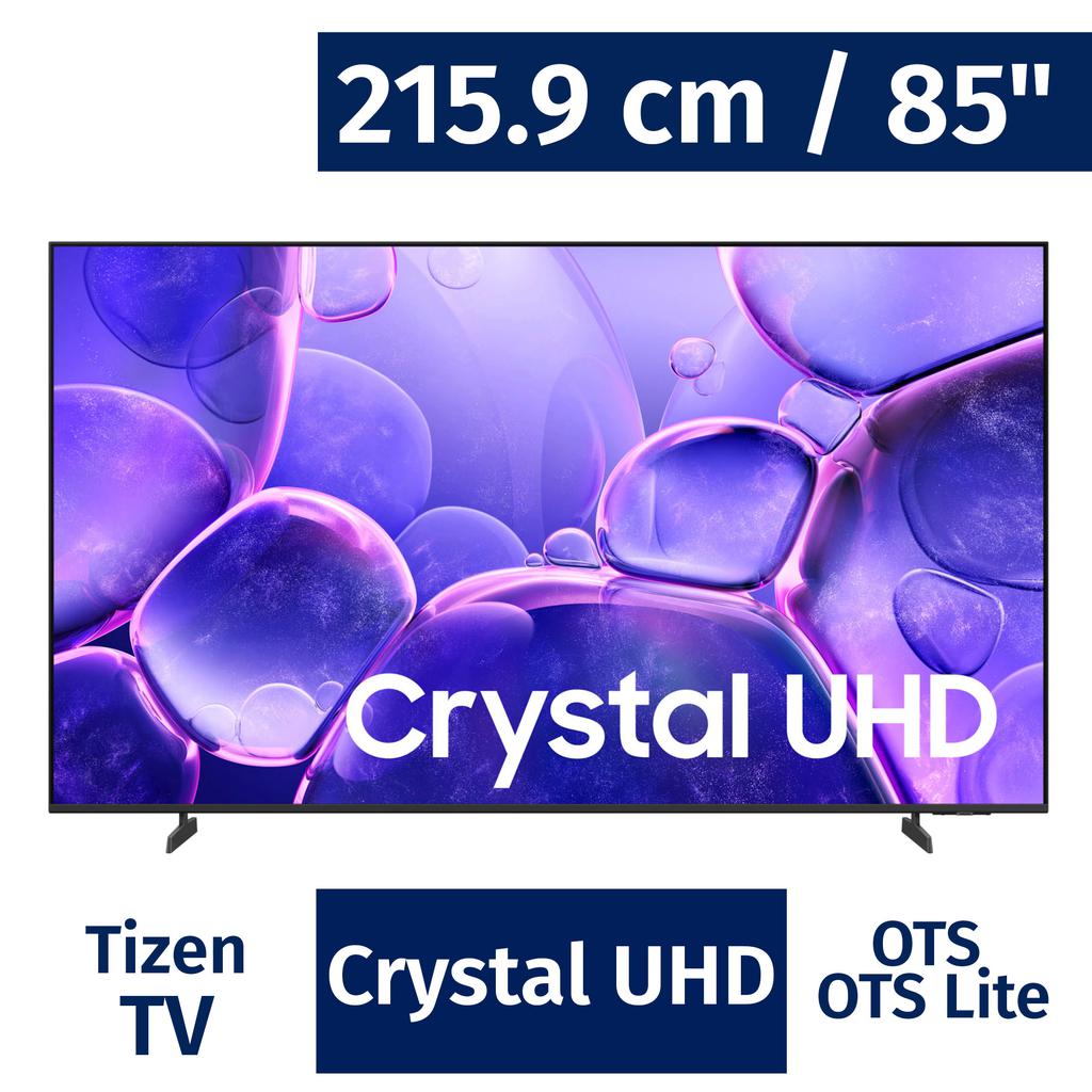 Samsung 215.9 cm / 85" Inches Smart Tizen 4K LED UHD TV UN85U8000FFXZA