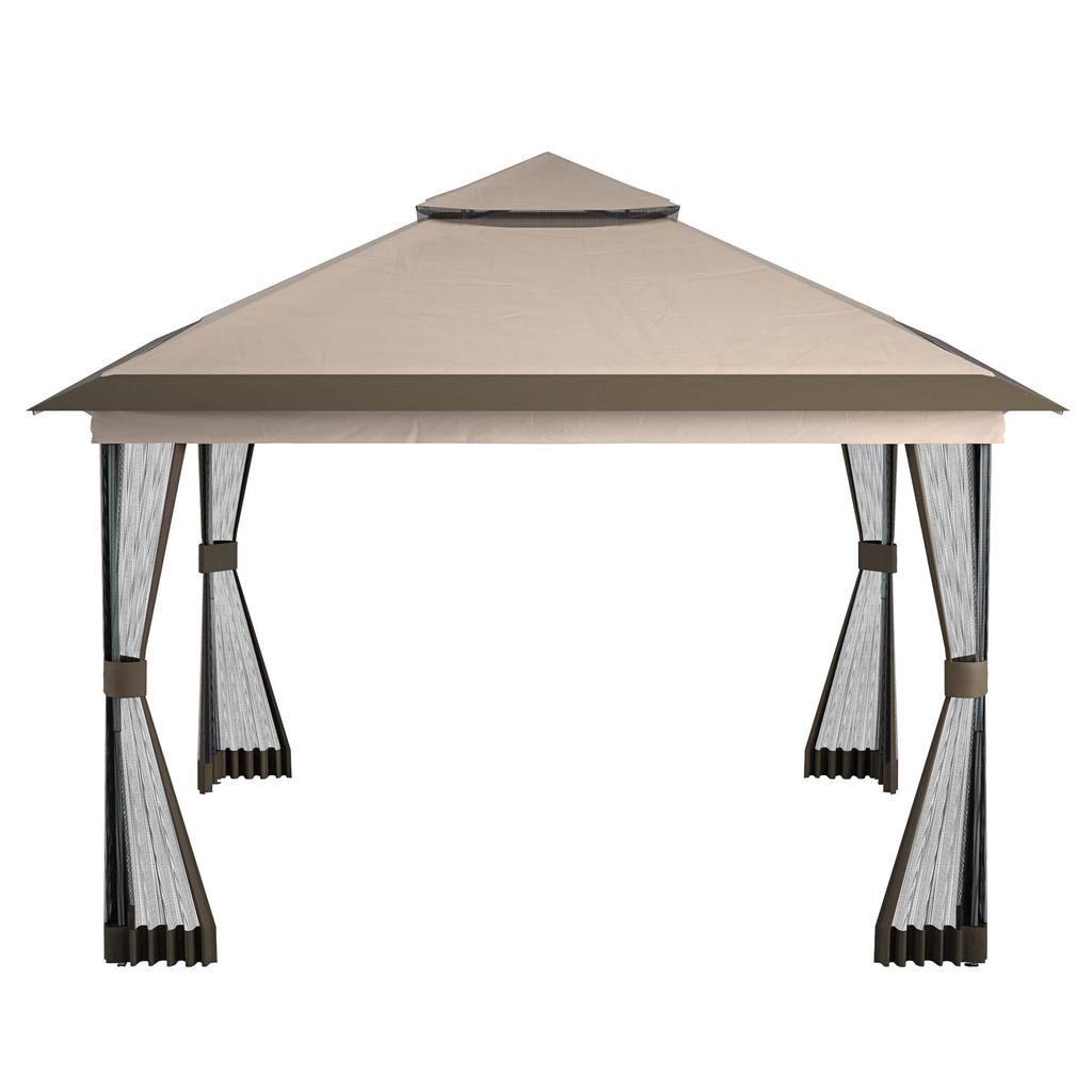 Cosco Canopy with Mosquito Net and Steel Frame 3.96 m x 3.96 m / 157.5“ x 157.5”