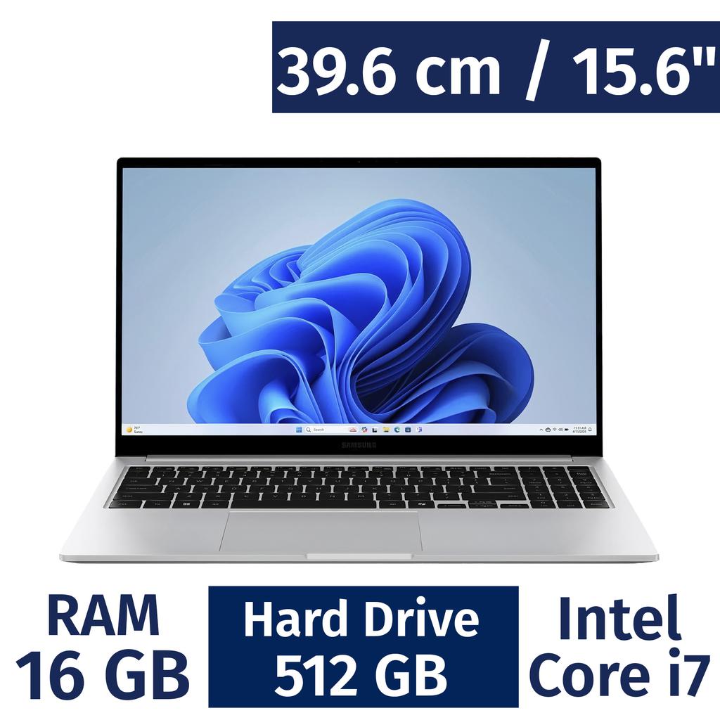Samsung 39.6 cm / 15.6" Pulgadas Laptop Intel Core i7 16 Gigabytes / 512 Gigabytes NP750XGK-KS2US