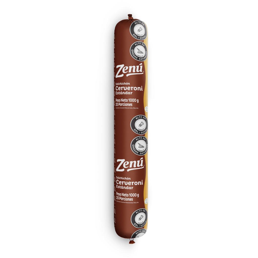 Zenú Salchichón Cerveroni 1 kg / 2.2 lb