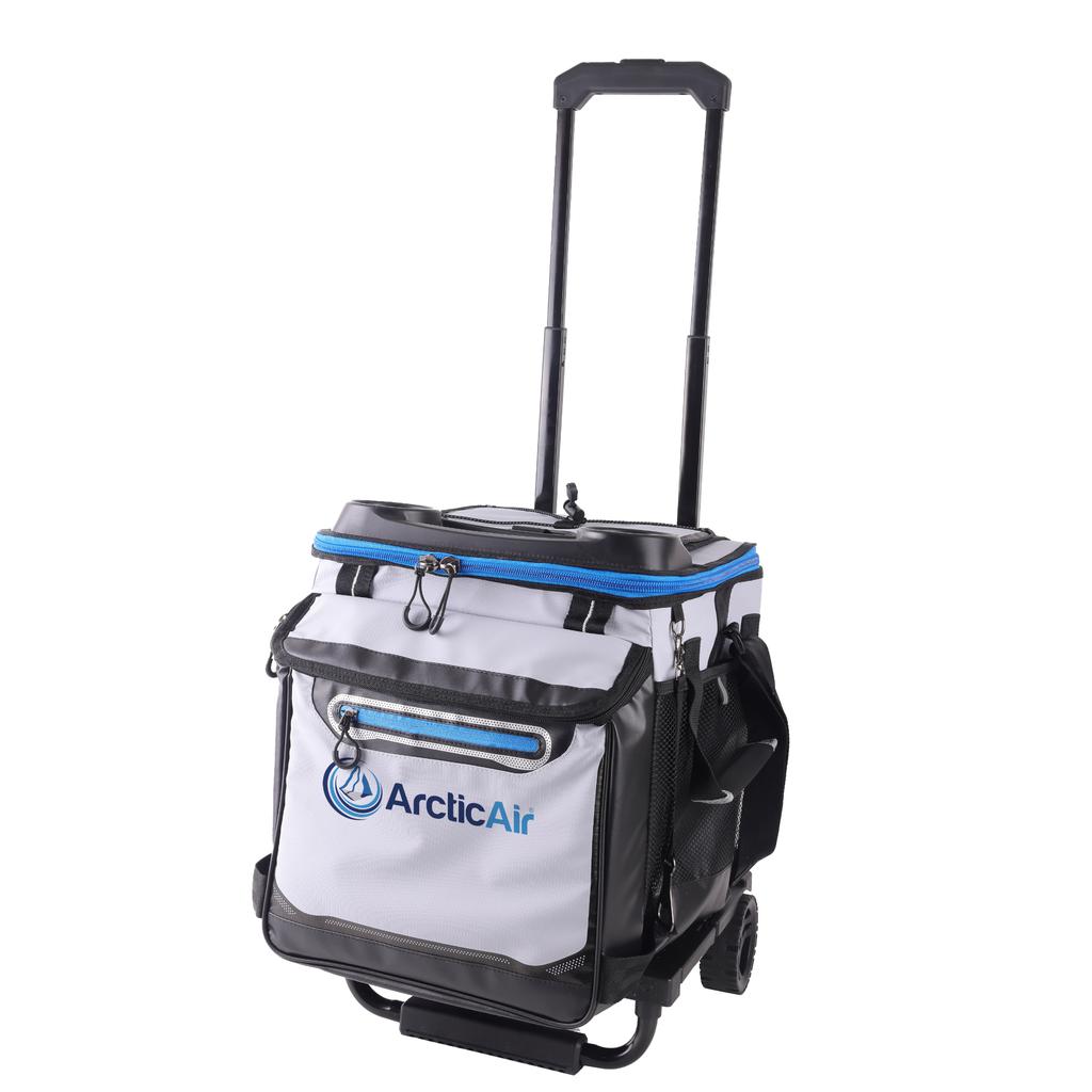 Arctic Air Rolling Cooler with T.T Cart for 50 Cans