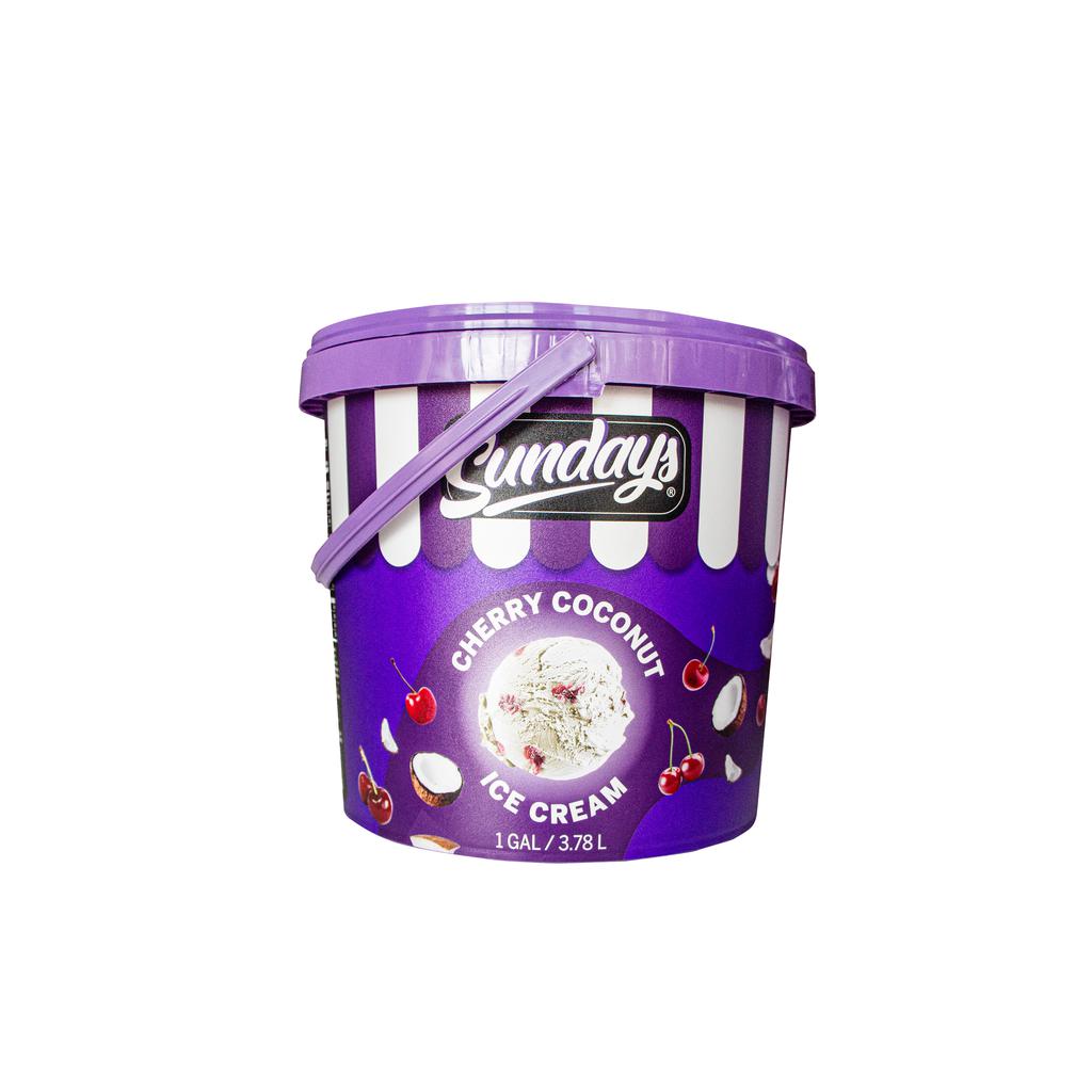 Sundays Cherry Coconut Ice cream