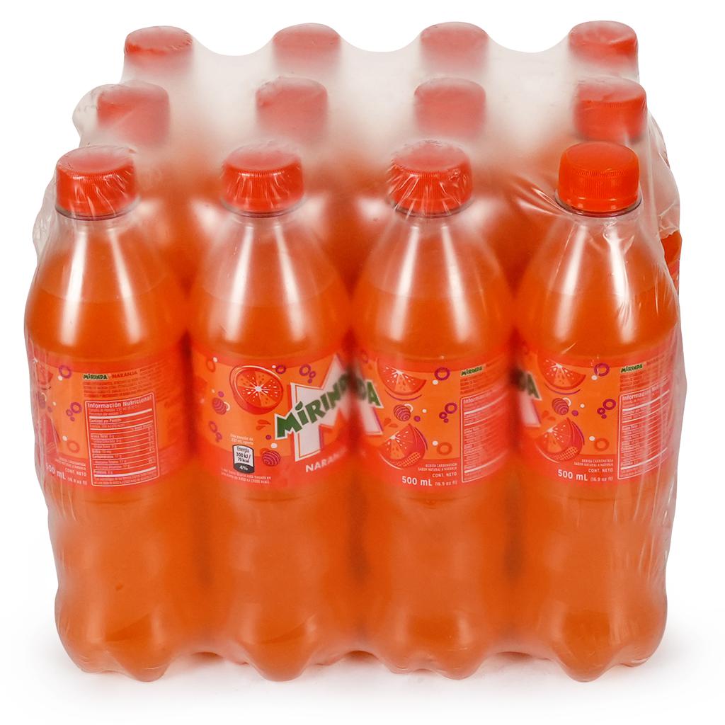 Mirinda Orange Soda 12 Units / 500 mL