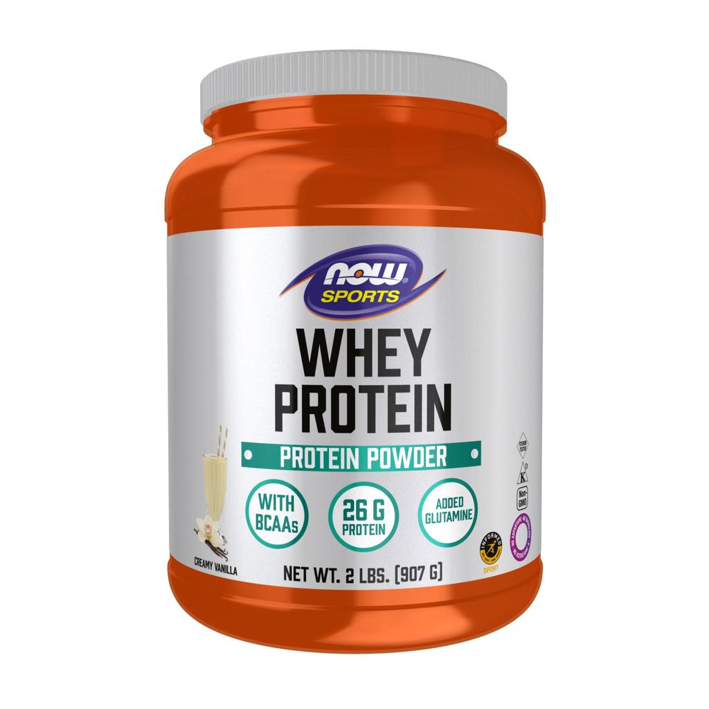 Now Sports Proteína en Polvo Sabor a Vainilla 907 g / 2 lb