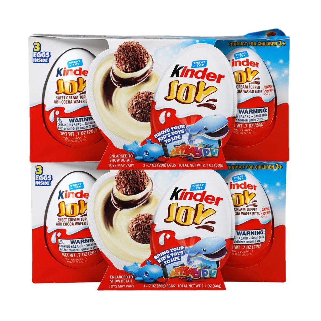 Kinder Joy Chocolate con Juguete Sorpresa 6 Unidades / 20 g / 7 oz