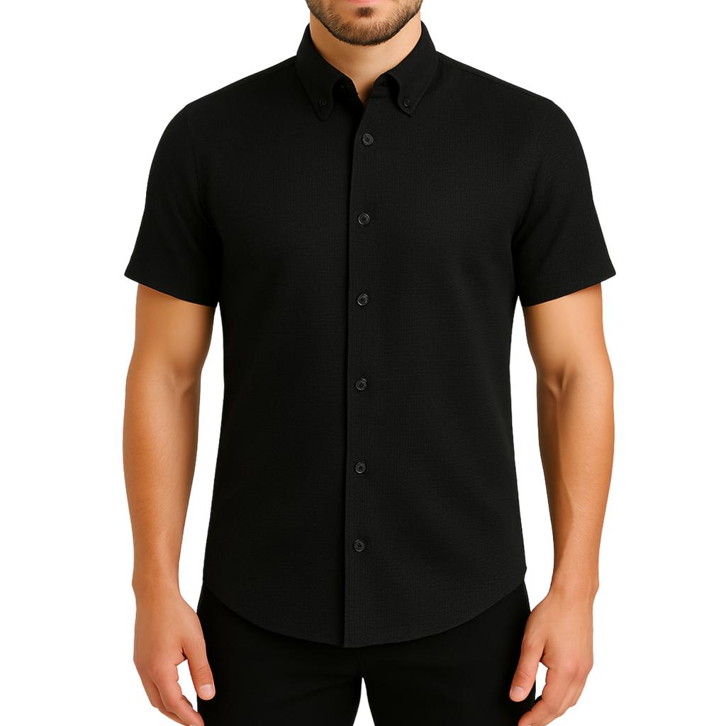 Perry Ellis Camisa Manga Corta para Hombre