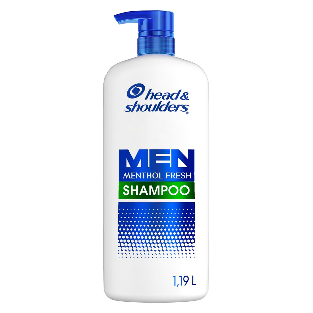 Head & Shoulders Men Shampoo Anticaspa Menthol Fresh 1.19 L / 40.2 oz