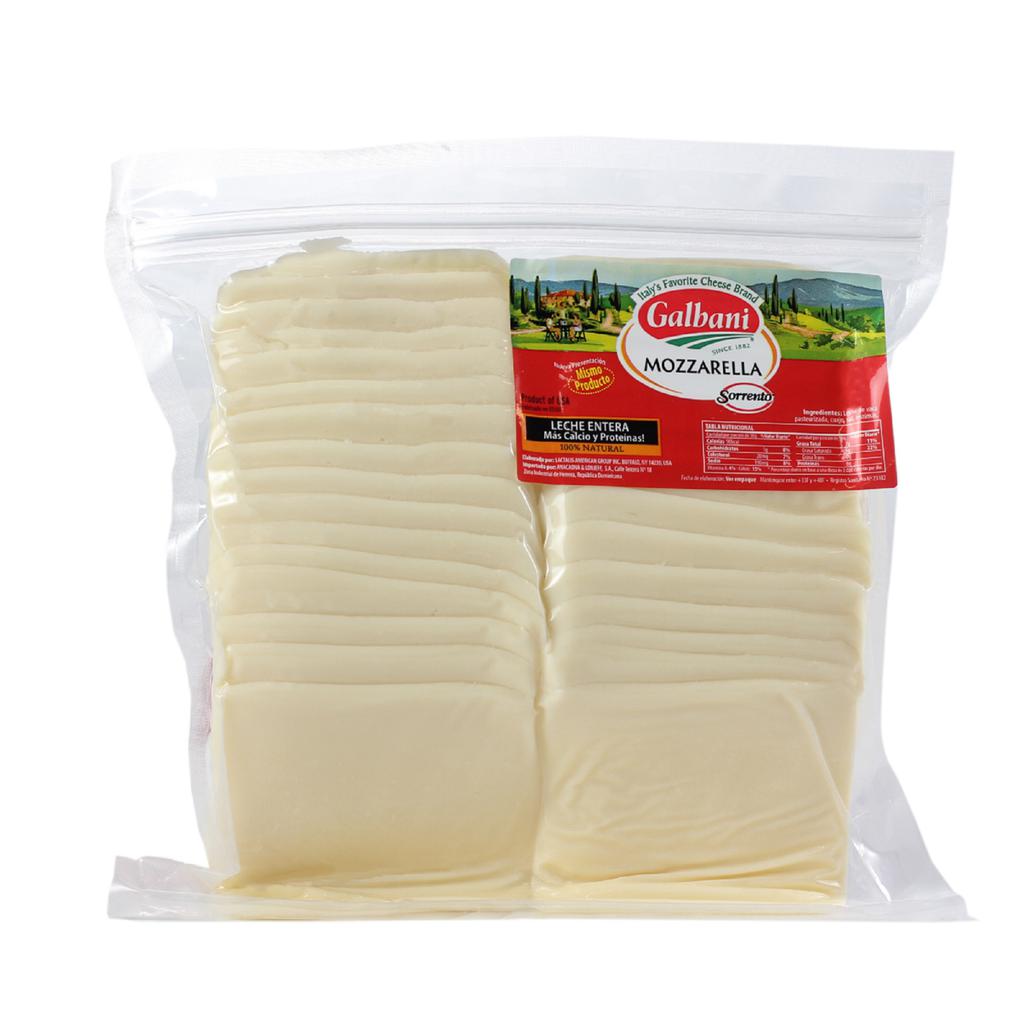 Sorrento Queso Mozzarella Rebanado1 LB