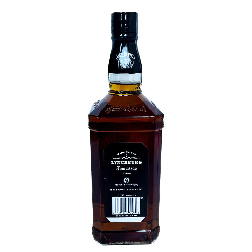 Jack Daniel's Whisky Tennessee Etiqueta Negra 1 L / 33.81 oz