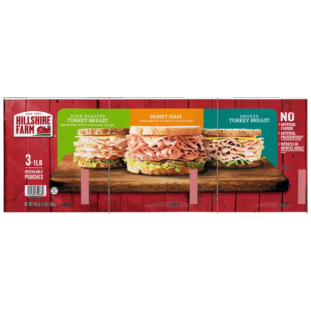 Hillshire Farm Ham Mix 3 Units / 454 g / 16 oz