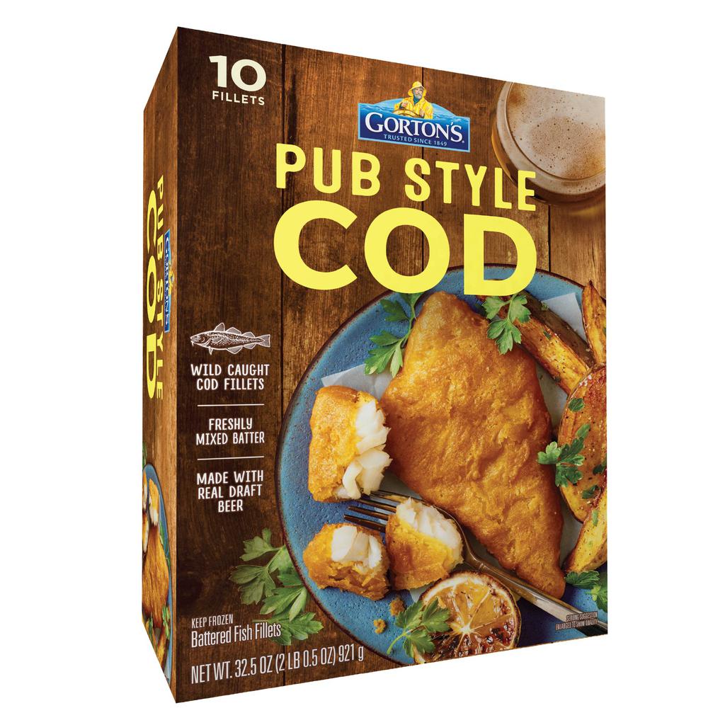 Gorton's Pub Style Cod 921 g / 2 lb