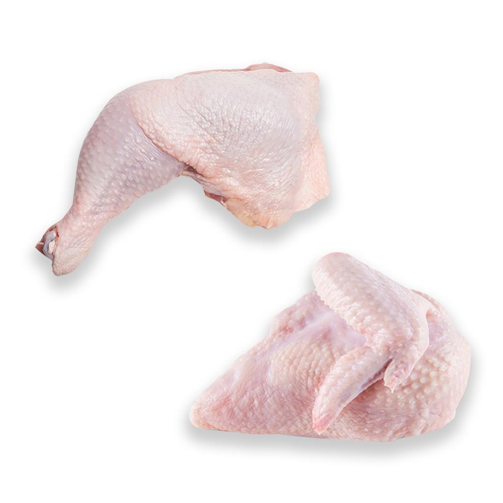Chilled Whole Chicken Quartered Tray Pack