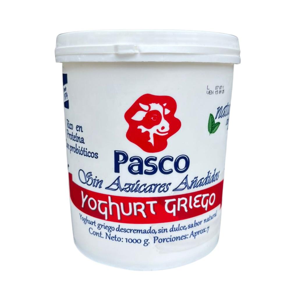 Pasco Yogurt Griego sin Dulce 1 kg / 35.2 oz