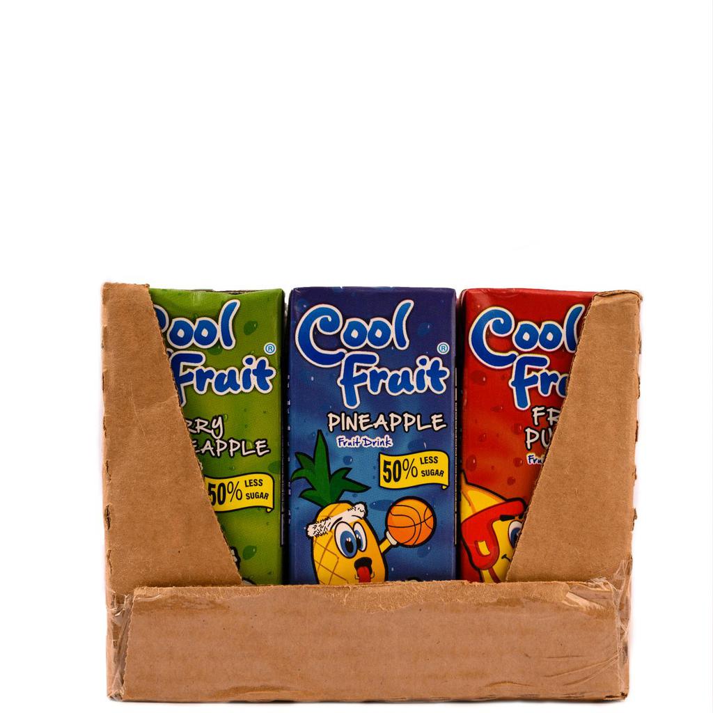 Cool Fruit Assorted Juices 24 Units / 200 mL / 6.7 oz 