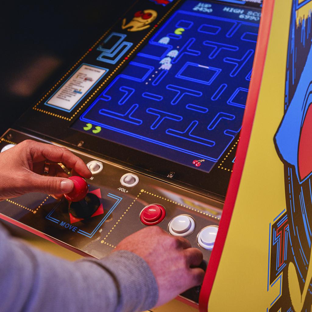 Arcade1UP Pac-Man Arcade Machine with 14 Games Video Game Consoles