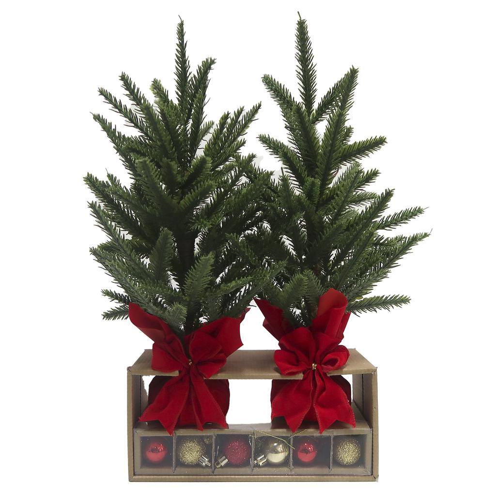 Member's Selection Set Árboles Navideños Decorativos 2 Unidades