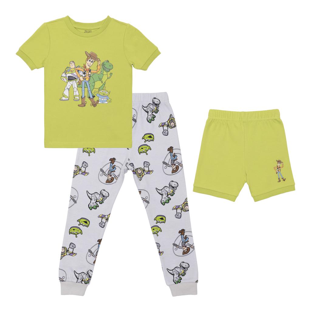Disney Conjunto de Pijama de Algodón Suave para Niño 3 Piezas