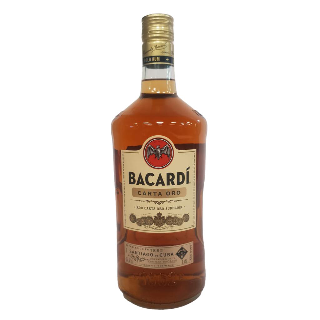 Bacardi Ron Carta Oro 1.75 L